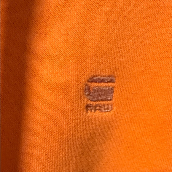 G-Star Bright Orange Men's Sweater - Picture 3 of 6